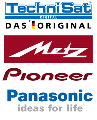 Pioneer, Technisat, Panasonic